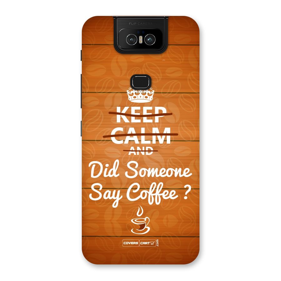 Coffee Ardour Back Case for Zenfone 6z