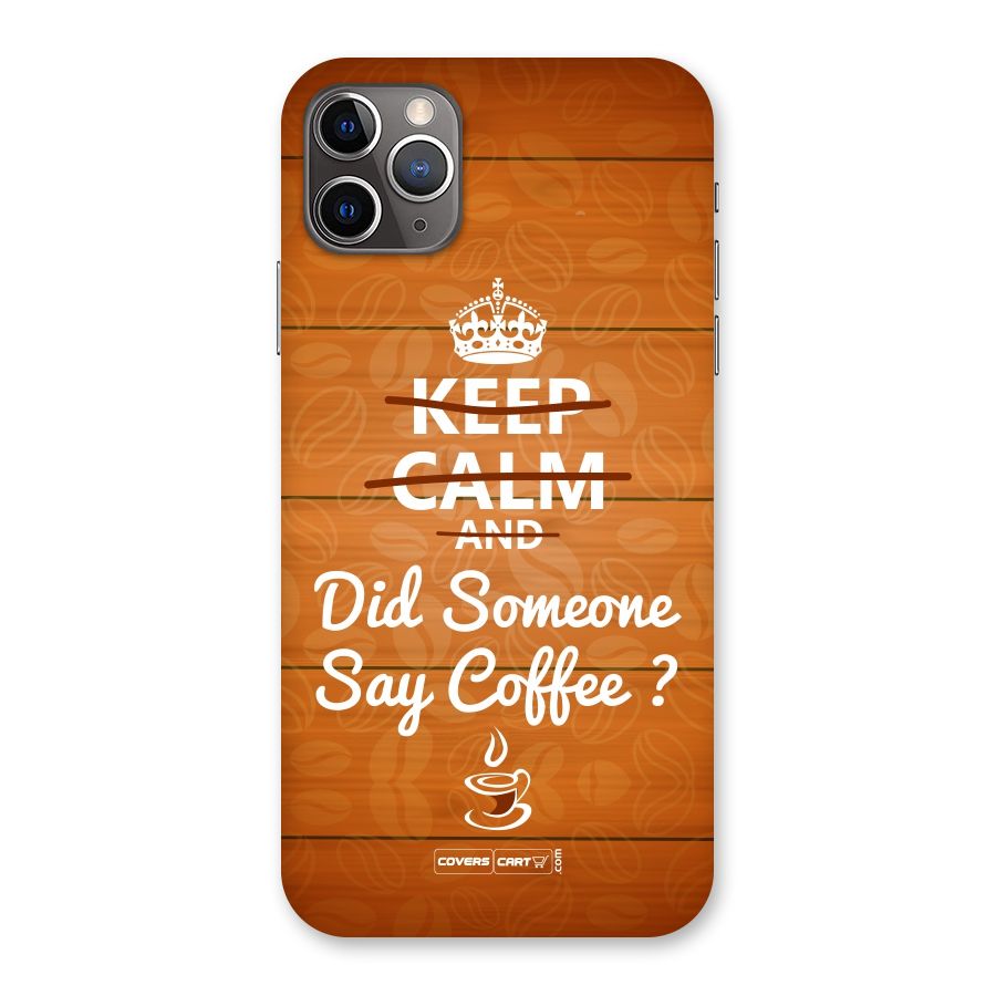 Coffee Ardour Back Case for iPhone 11 Pro Max