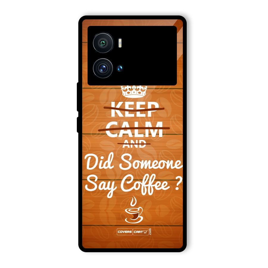 Coffee Ardour Glass Back Case for Vivo iQOO 9 Pro