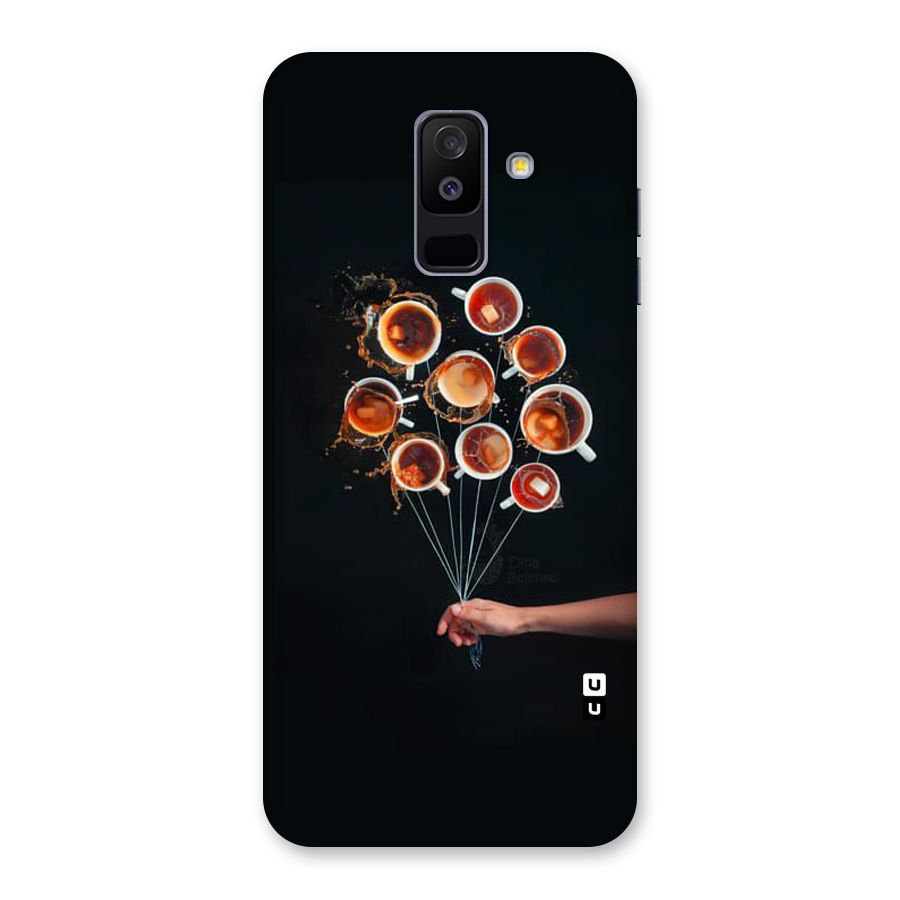 Coffee Balloon Back Case for Galaxy A6 Plus