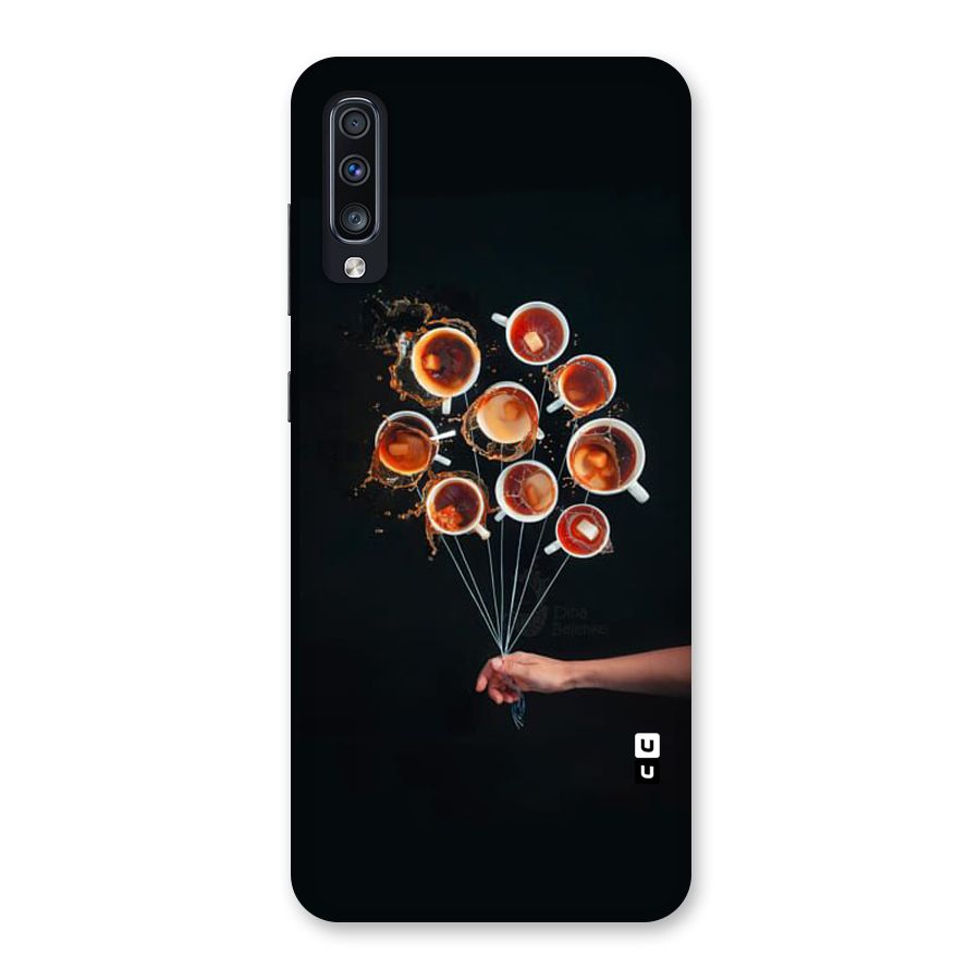 Coffee Balloon Back Case for Galaxy A70