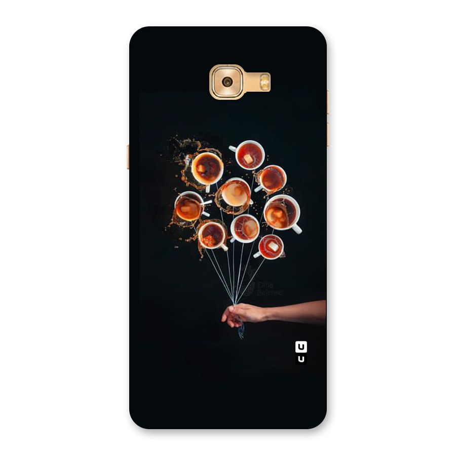 Coffee Balloon Back Case for Galaxy C9 Pro