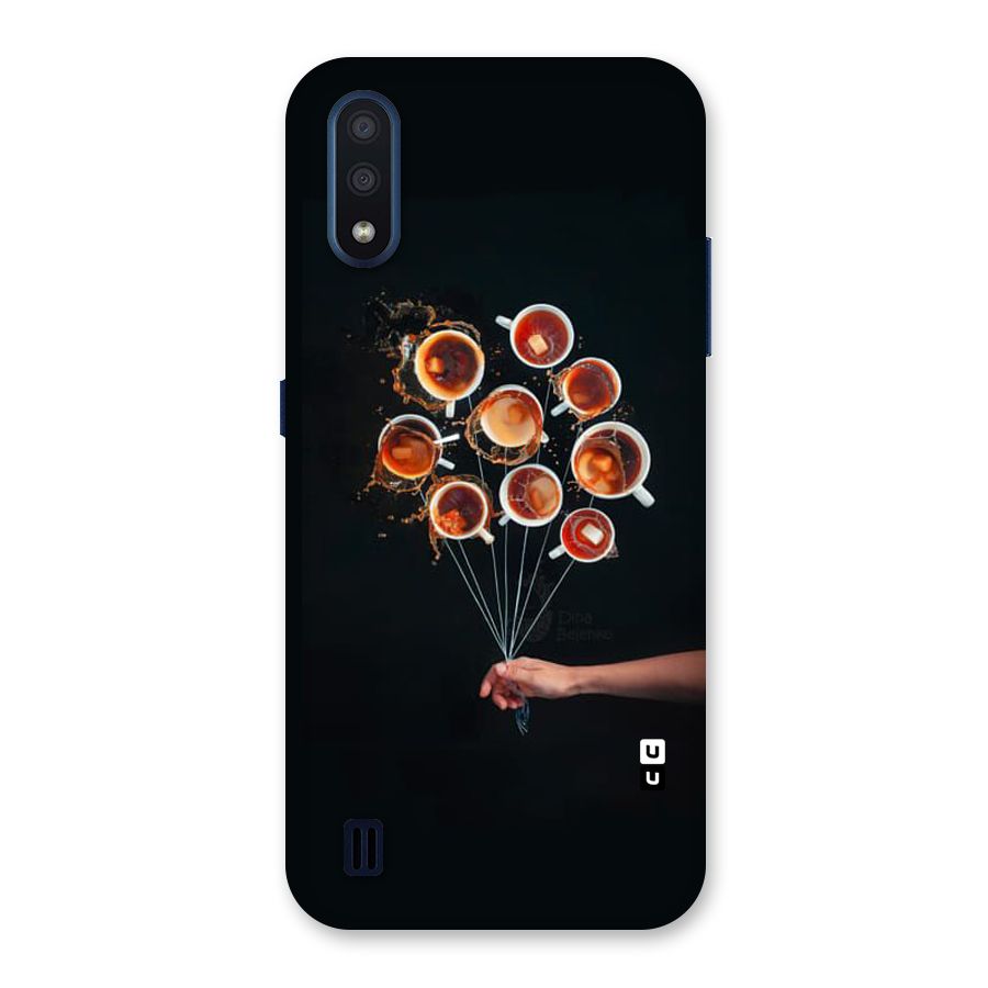 Coffee Balloon Back Case for Galaxy M01
