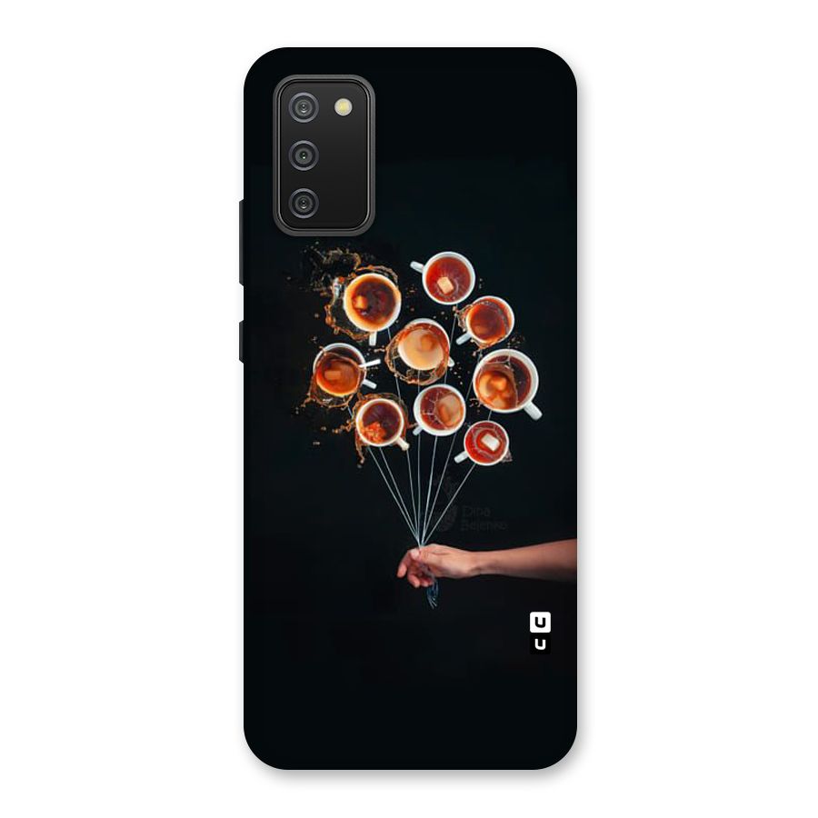 Coffee Balloon Back Case for Galaxy M02s