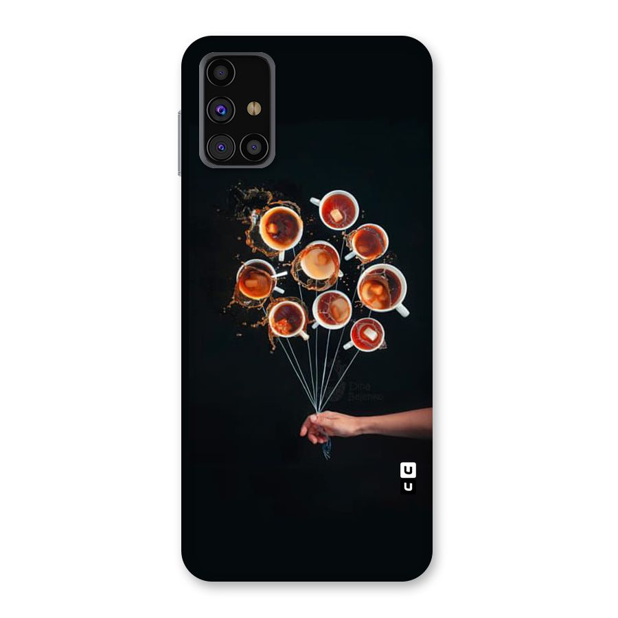 Coffee Balloon Back Case for Galaxy M31s