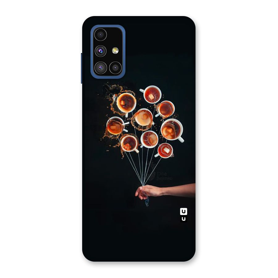 Coffee Balloon Back Case for Galaxy M51