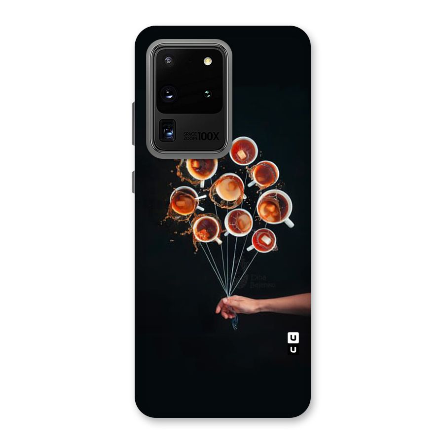 Coffee Balloon Back Case for Galaxy S20 Ultra