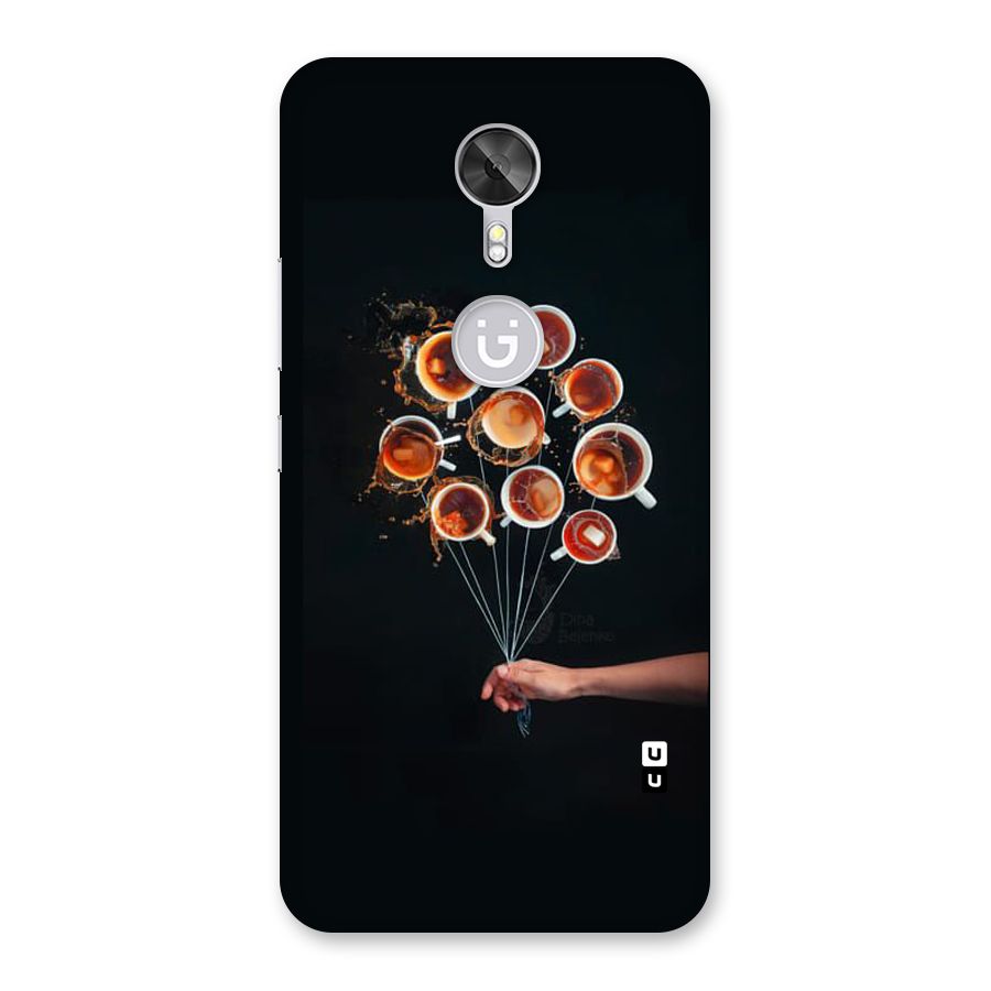 Coffee Balloon Back Case for Gionee A1