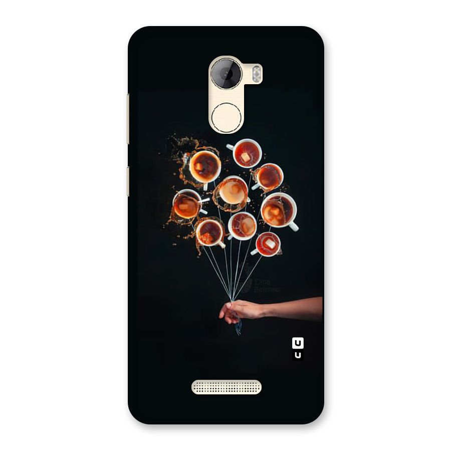 Coffee Balloon Back Case for Gionee A1 LIte