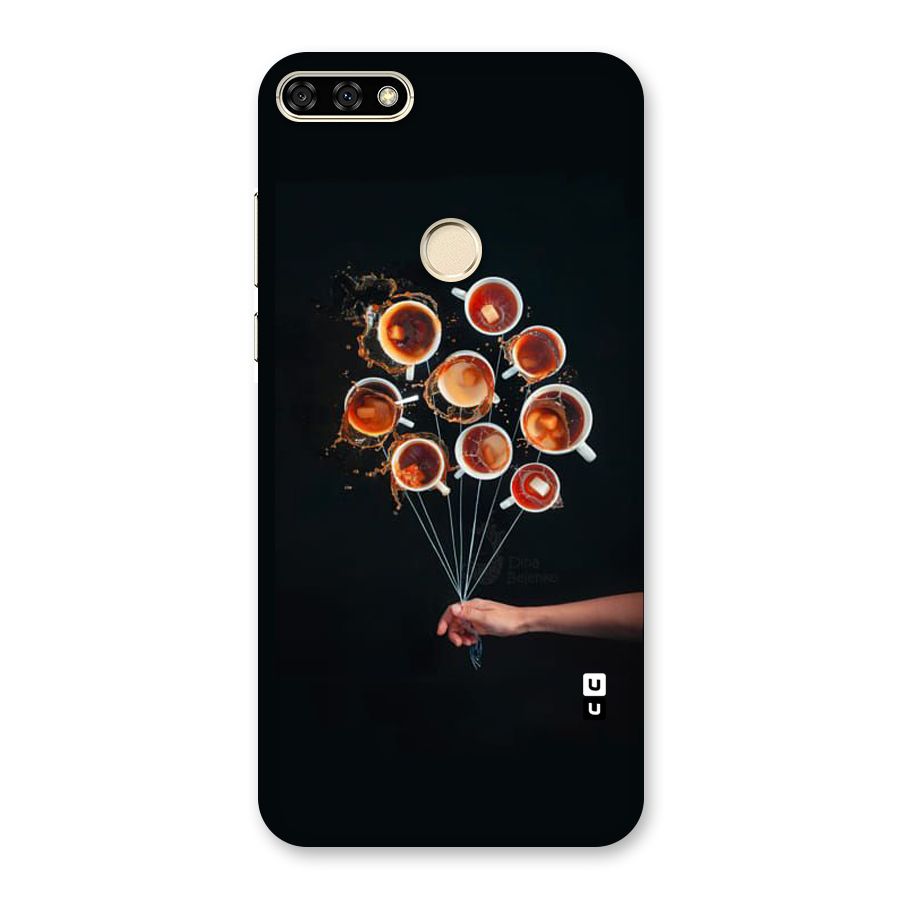 Coffee Balloon Back Case for Honor 7A