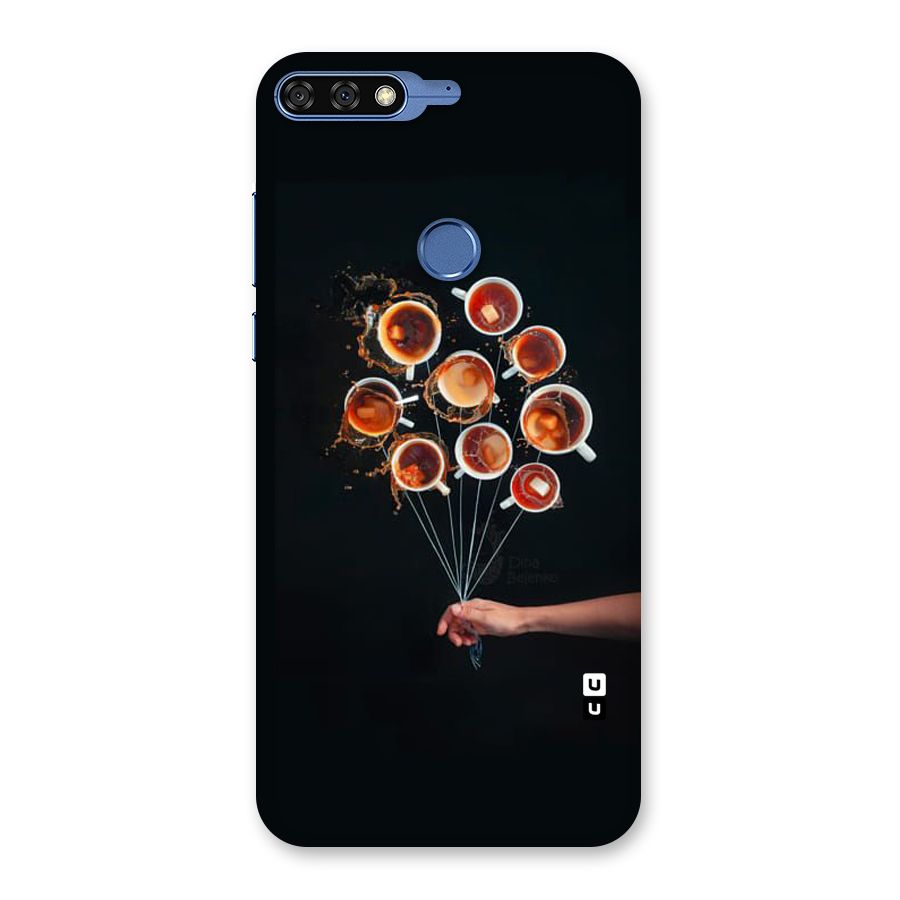 Coffee Balloon Back Case for Honor 7C