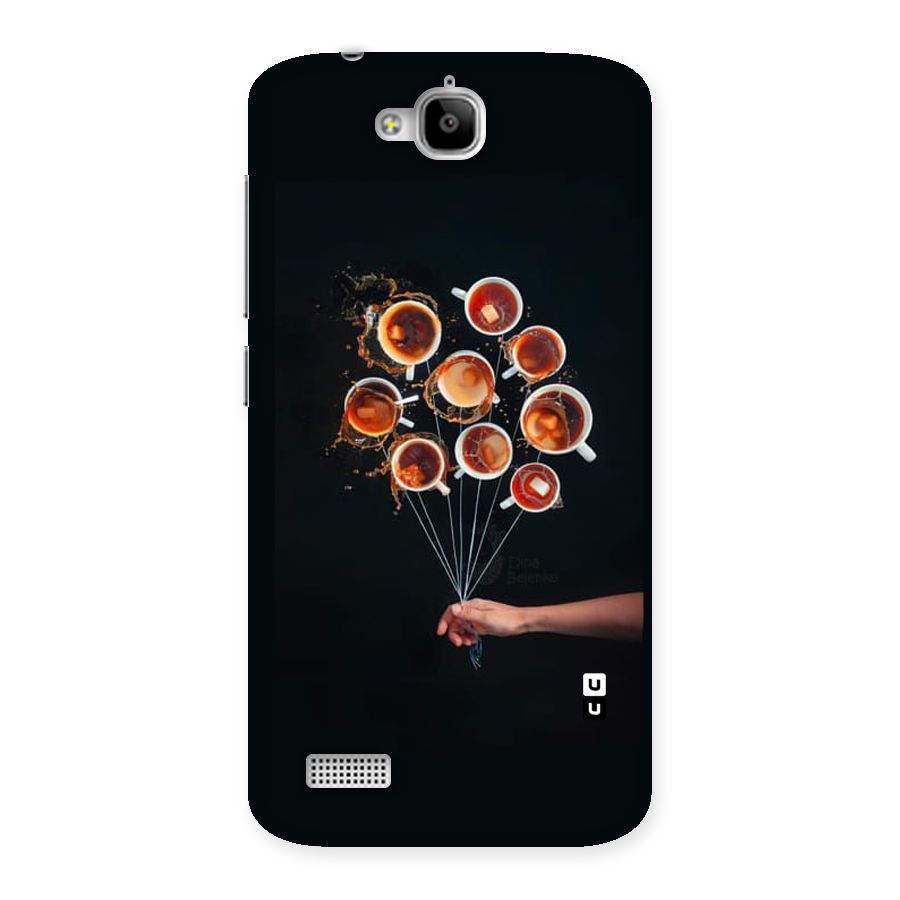 Coffee Balloon Back Case for Honor Holly