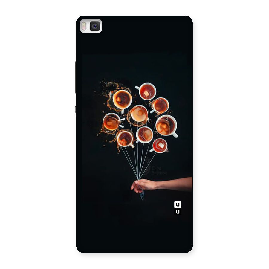 Coffee Balloon Back Case for Huawei P8