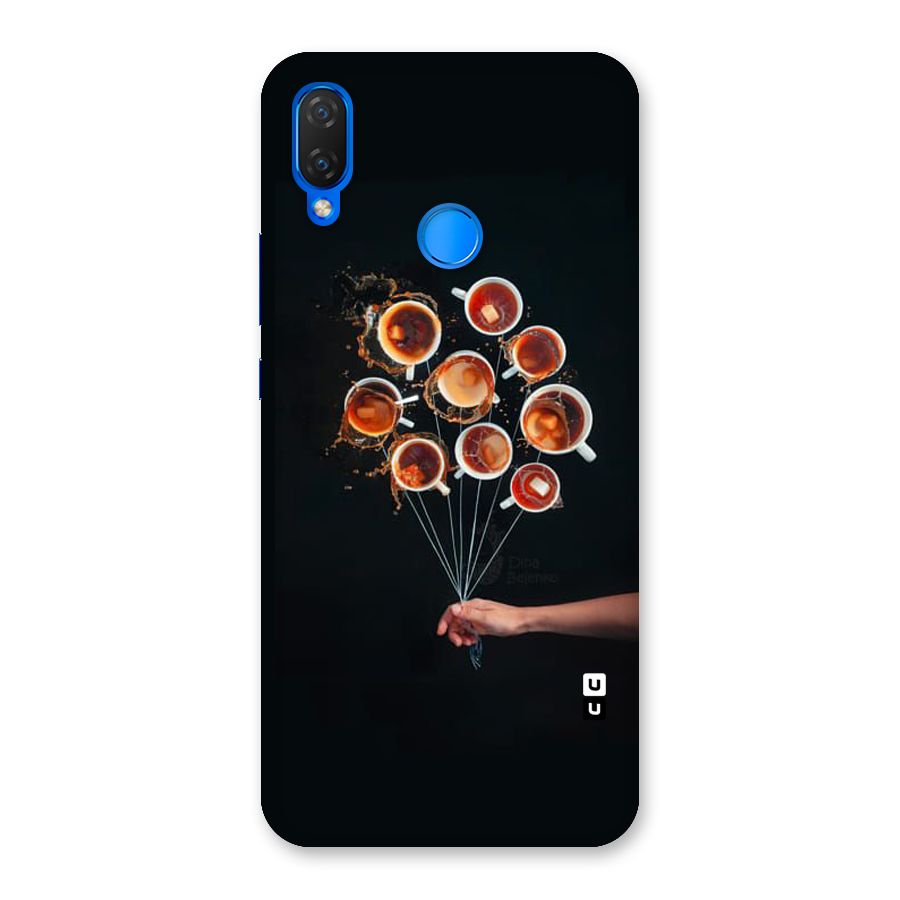 Coffee Balloon Back Case for Huawei P Smart+