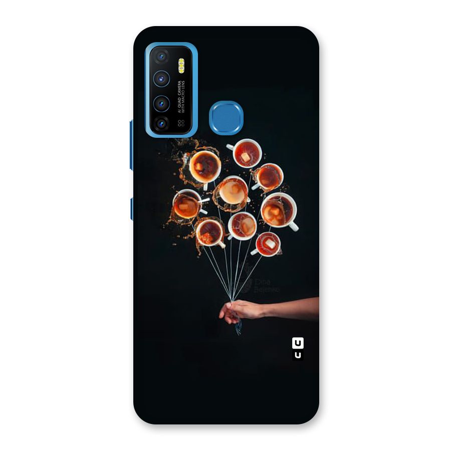 Coffee Balloon Back Case for Infinix Hot 9