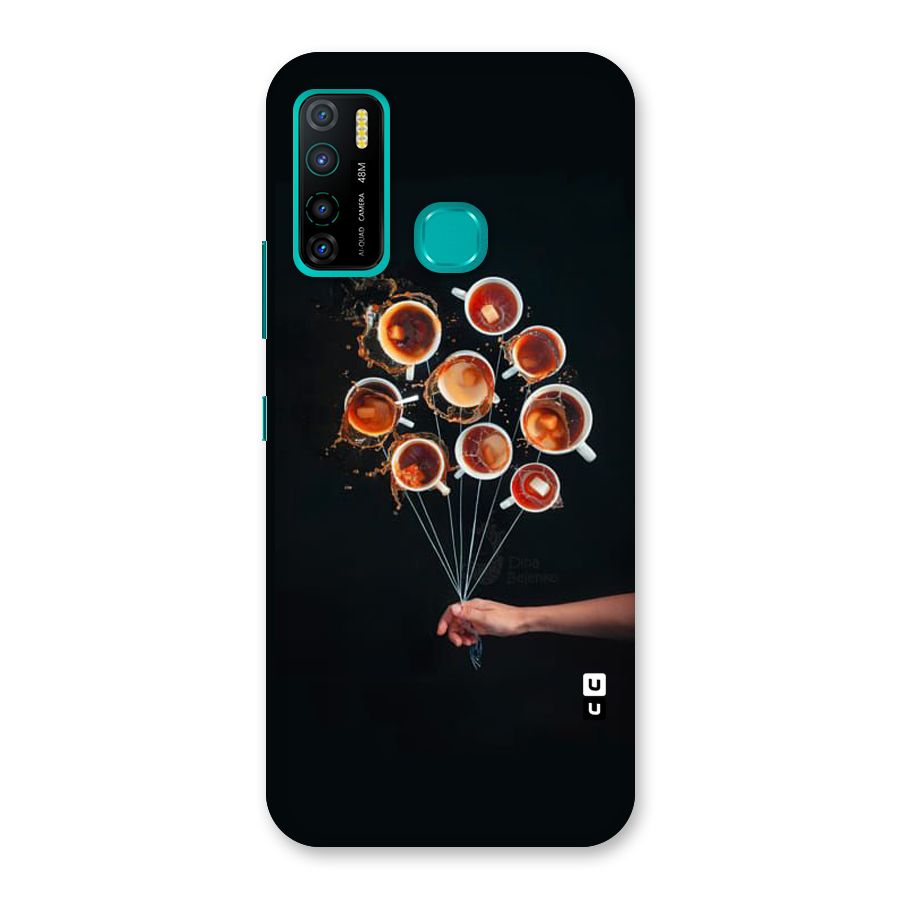 Coffee Balloon Back Case for Infinix Hot 9 Pro