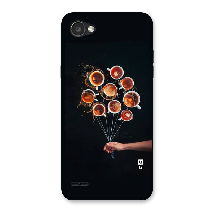 Coffee Balloon Back Case for LG Q6