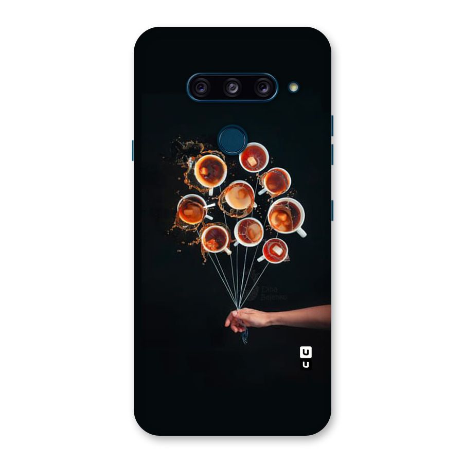 Coffee Balloon Back Case for LG  V40 ThinQ