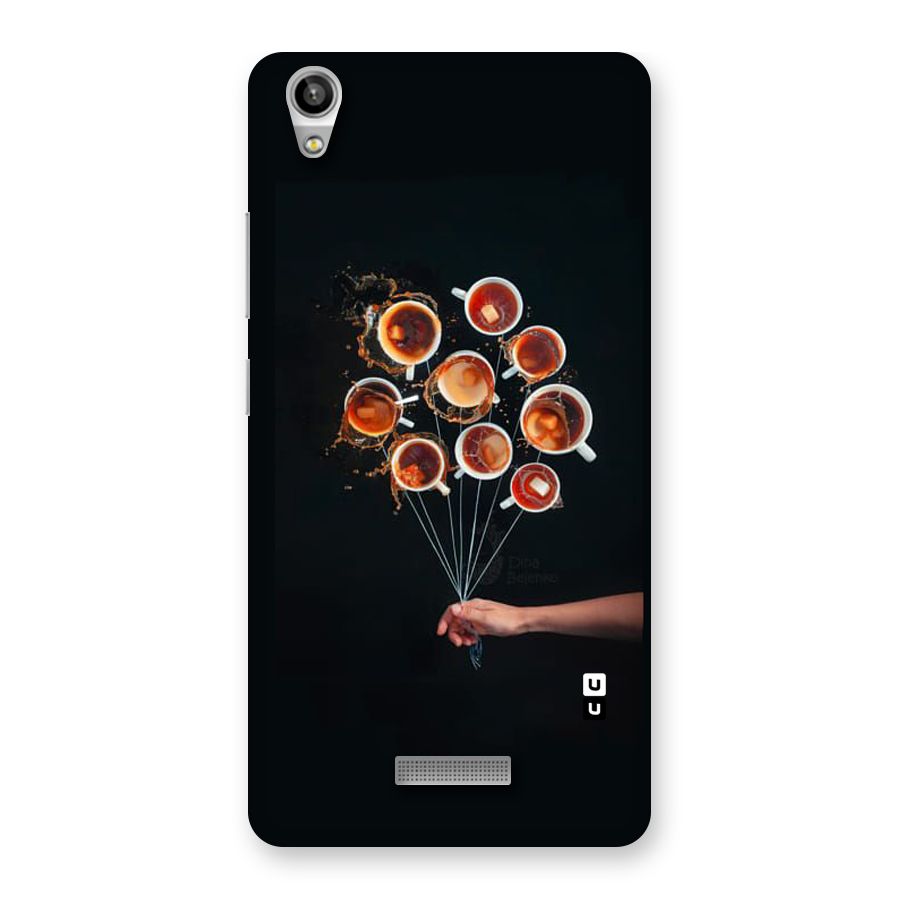 Coffee Balloon Back Case for Lava-Pixel-V1