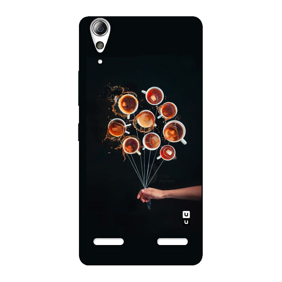 Coffee Balloon Back Case for Lenovo A6000 Plus