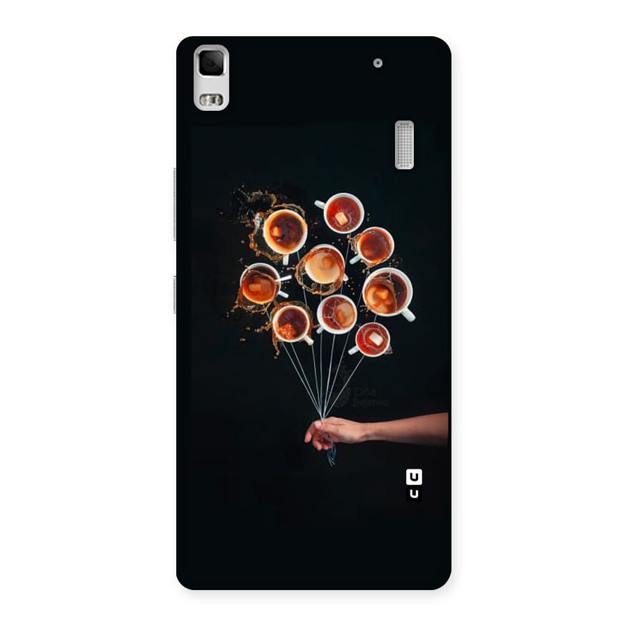 Coffee Balloon Back Case for Lenovo K3 Note