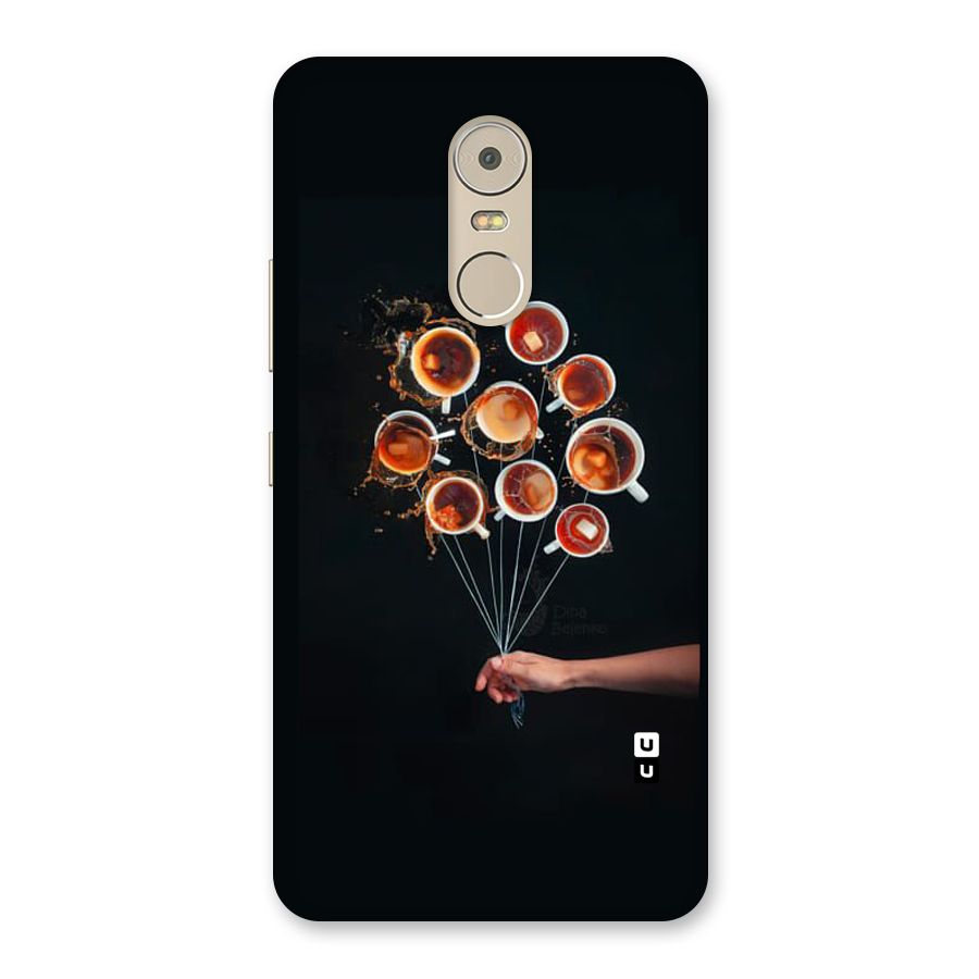Coffee Balloon Back Case for Lenovo K6 Note