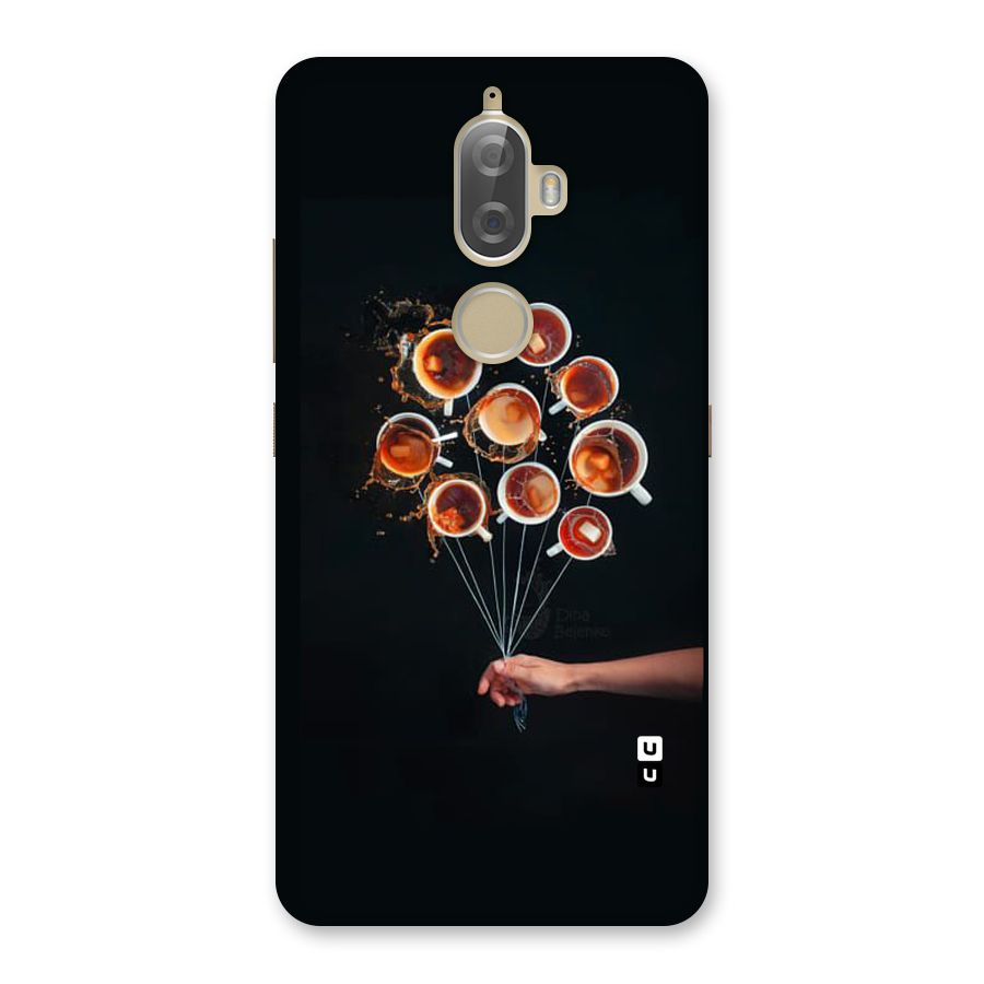 Coffee Balloon Back Case for Lenovo K8 Plus