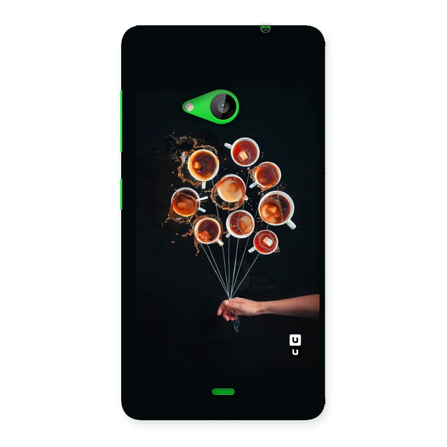 Coffee Balloon Back Case for Lumia 535