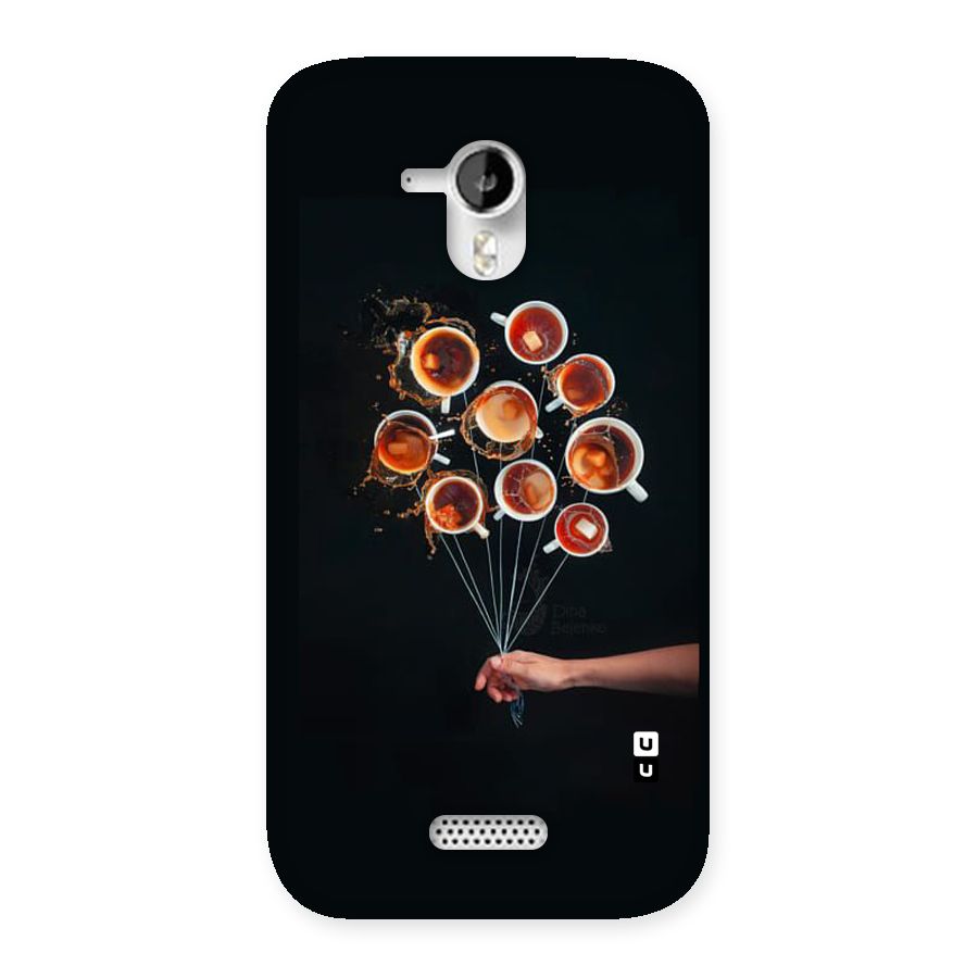 Coffee Balloon Back Case for Micromax Canvas HD A116