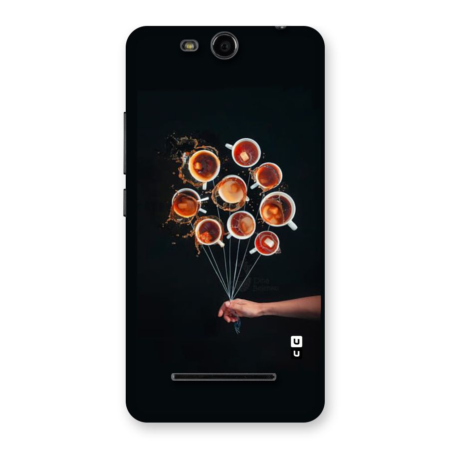 Coffee Balloon Back Case for Micromax Canvas Juice 3 Q392
