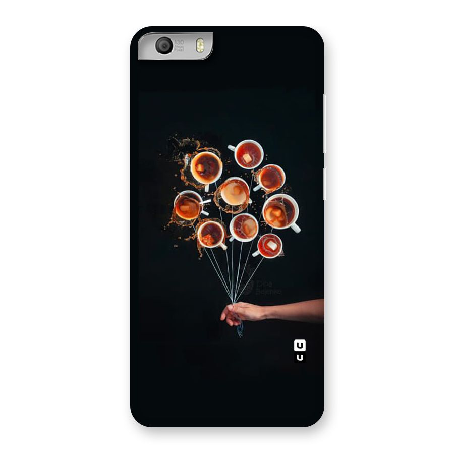 Coffee Balloon Back Case for Micromax Canvas Knight 2