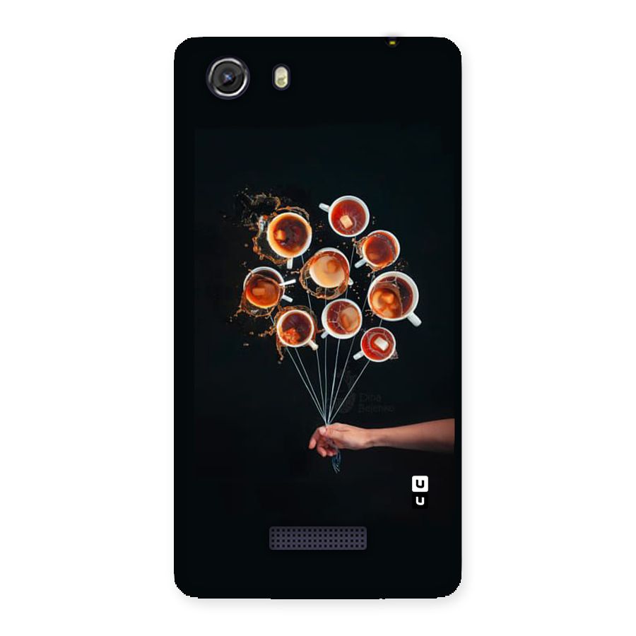 Coffee Balloon Back Case for Micromax Unite 3