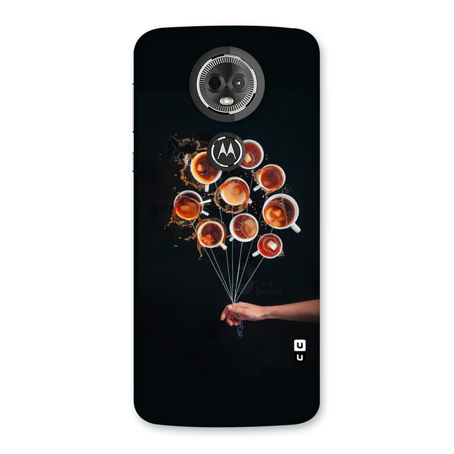 Coffee Balloon Back Case for Moto E5 Plus