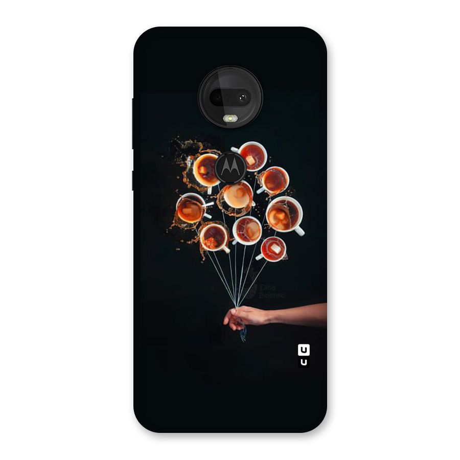 Coffee Balloon Back Case for Moto G7