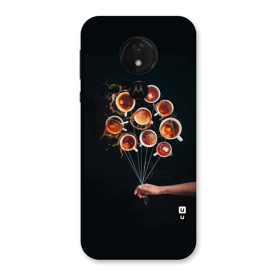 Coffee Balloon Back Case for Moto G7 Power