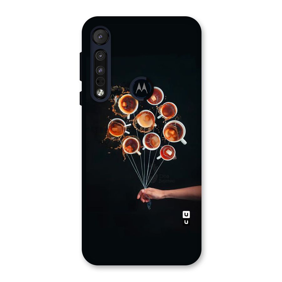 Coffee Balloon Back Case for Motorola One Macro