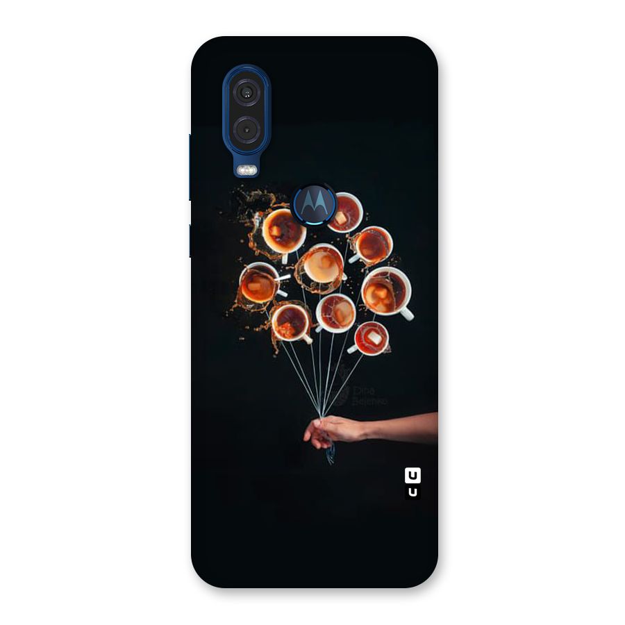 Coffee Balloon Back Case for Motorola One Vision