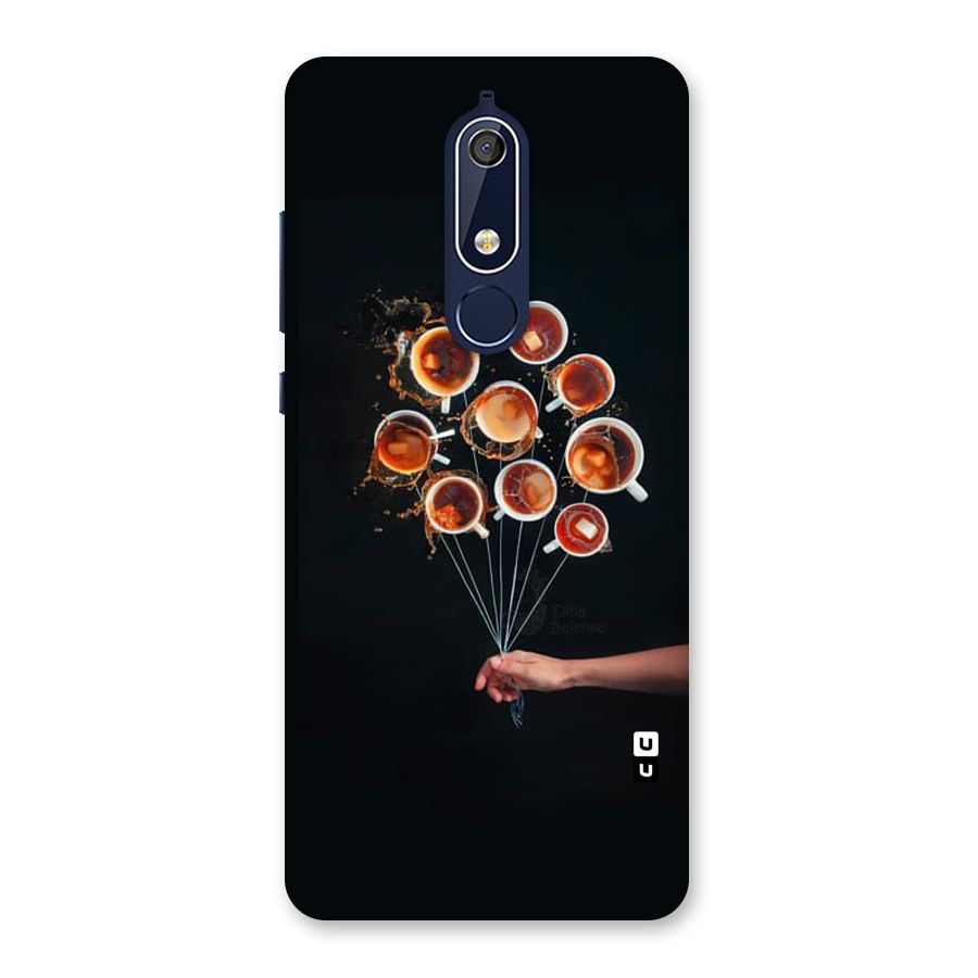 Coffee Balloon Back Case for Nokia 5.1