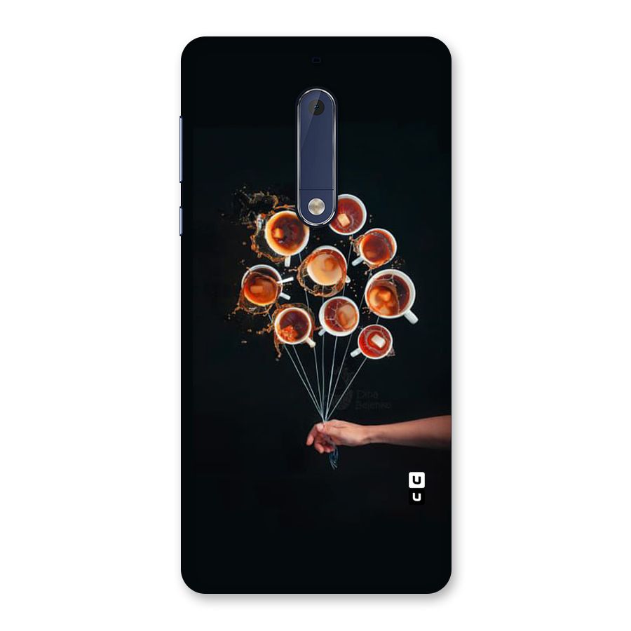Coffee Balloon Back Case for Nokia 5