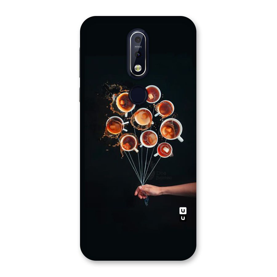 Coffee Balloon Back Case for Nokia 7.1