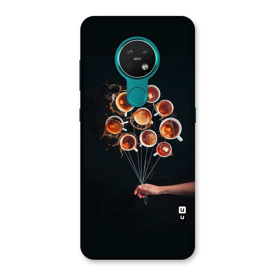 Coffee Balloon Back Case for Nokia 7.2