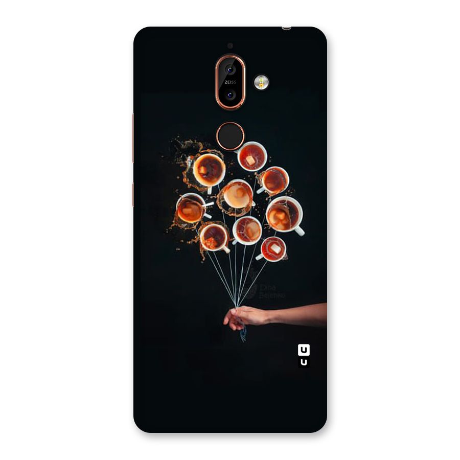 Coffee Balloon Back Case for Nokia 7 Plus