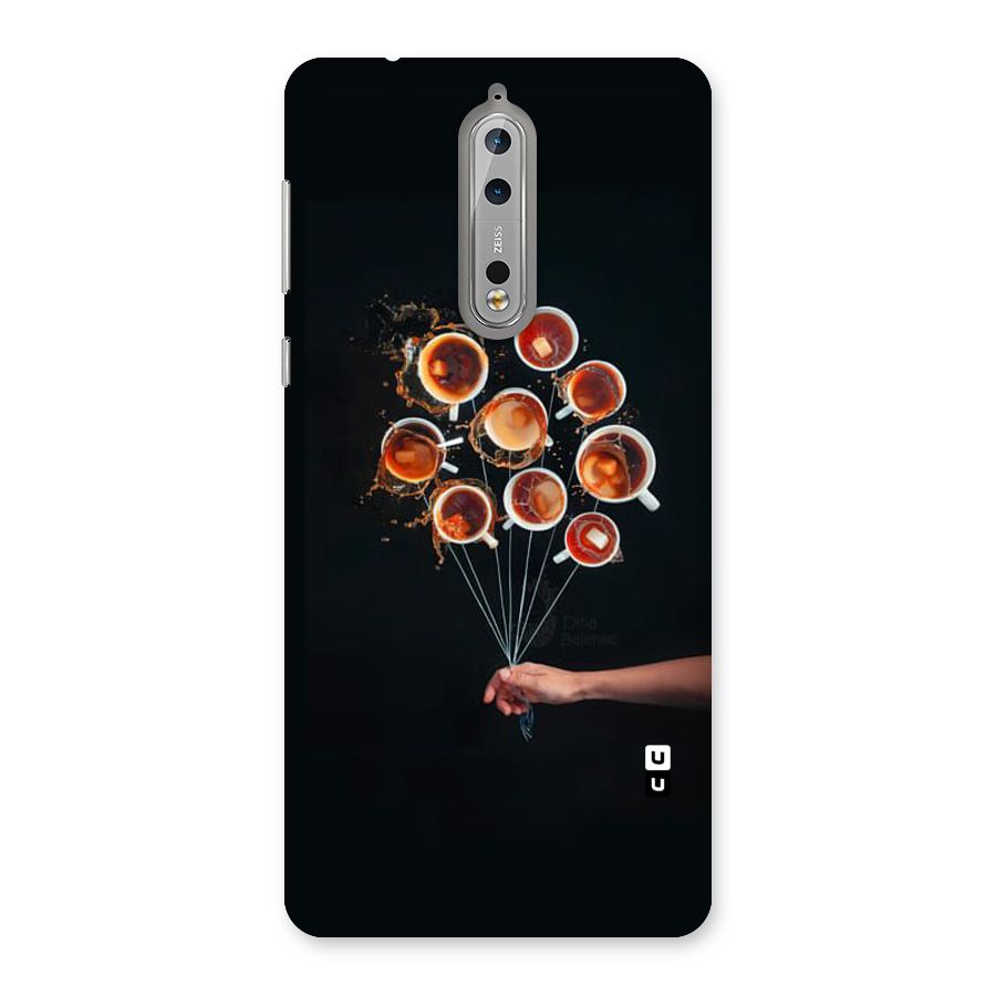 Coffee Balloon Back Case for Nokia 8