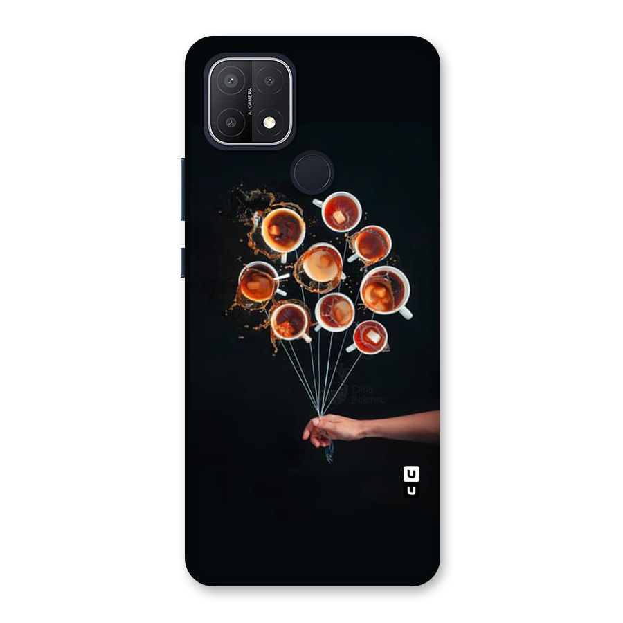 Coffee Balloon Back Case for Oppo A15s