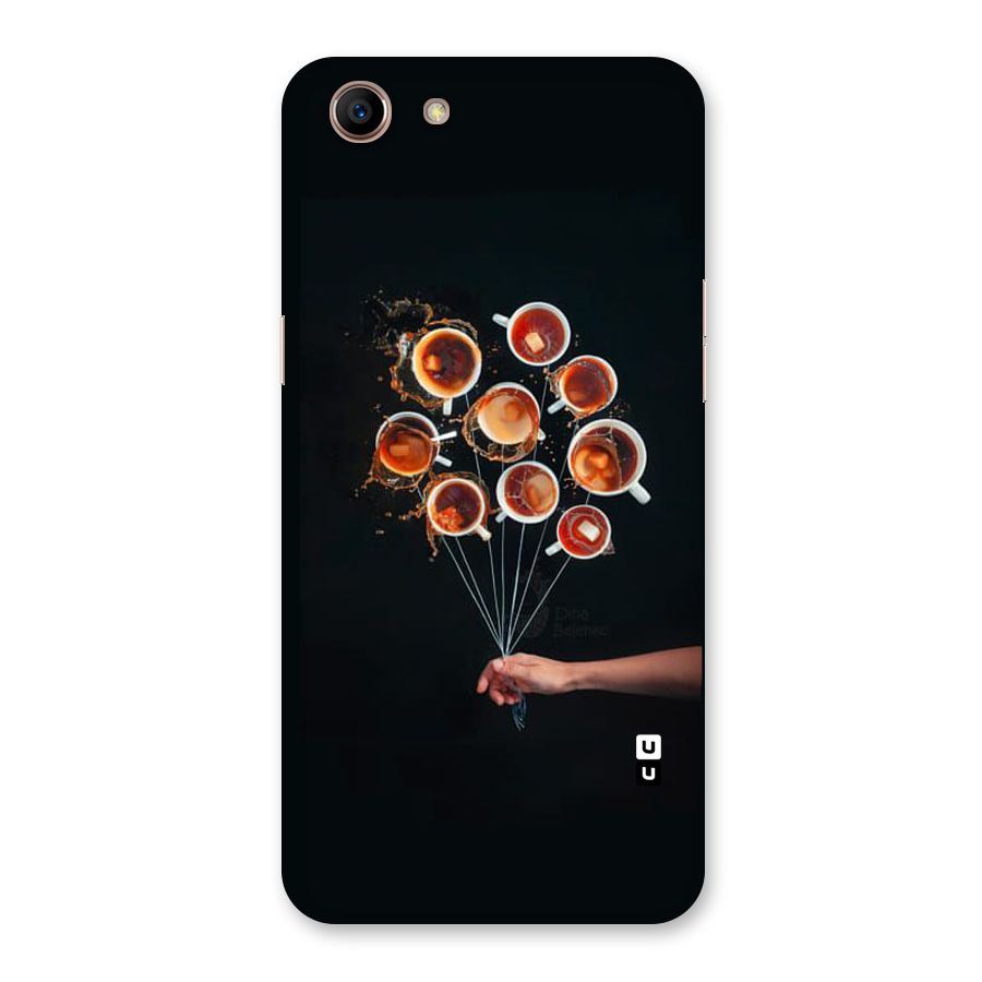 Coffee Balloon Back Case for Oppo A83 (2018)