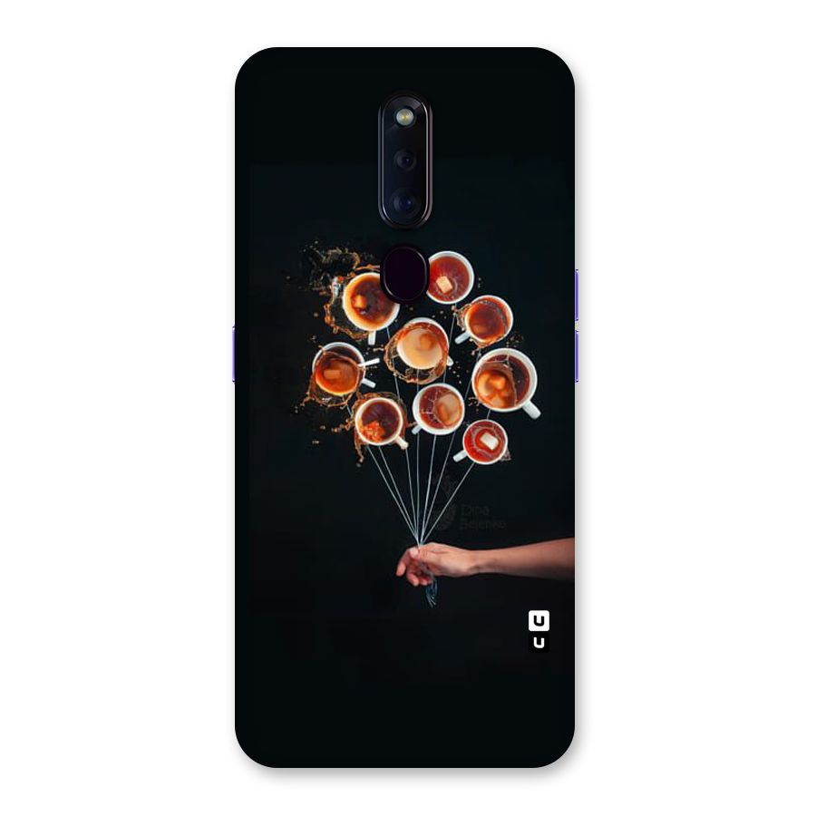 Coffee Balloon Back Case for Oppo F11 Pro