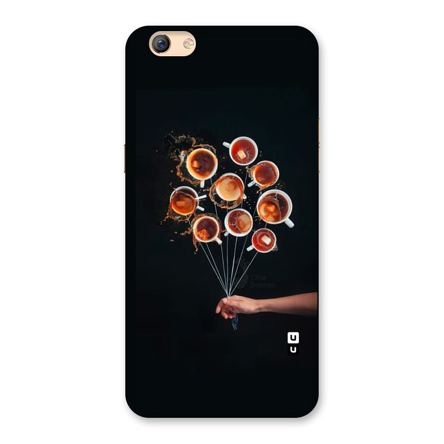 Coffee Balloon Back Case for Oppo F3 Plus