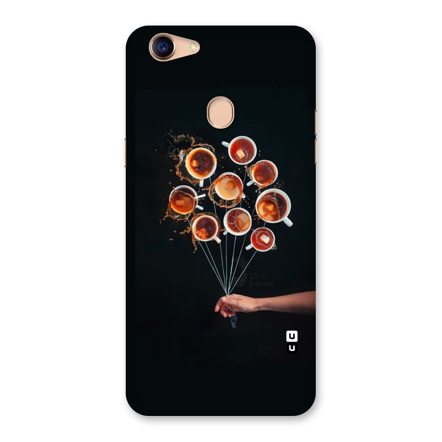 Coffee Balloon Back Case for Oppo F5