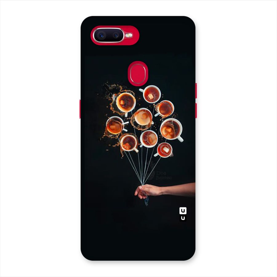 Coffee Balloon Back Case for Oppo F9 Pro