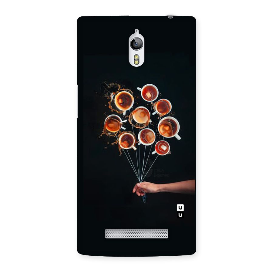 Coffee Balloon Back Case for Oppo Find 7